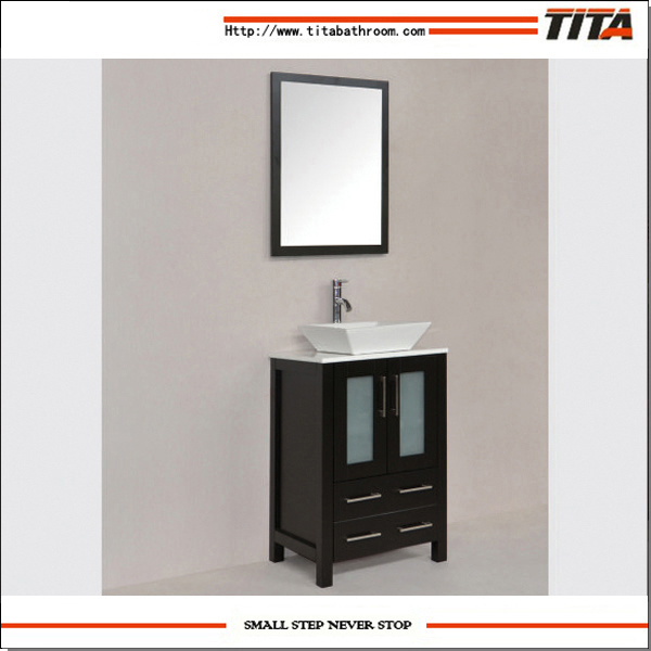 2016 Modern Above Mount Ceramic Sink Bath Furniture T9166