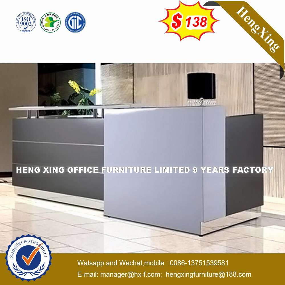 Normal Simple Large Storage Bottom Price Reception Table (HX-8N1319)