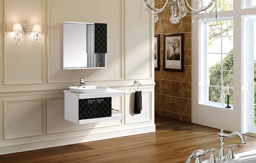 Aviation Aluminum Alloy Bathroom Cabinet Ca-L447