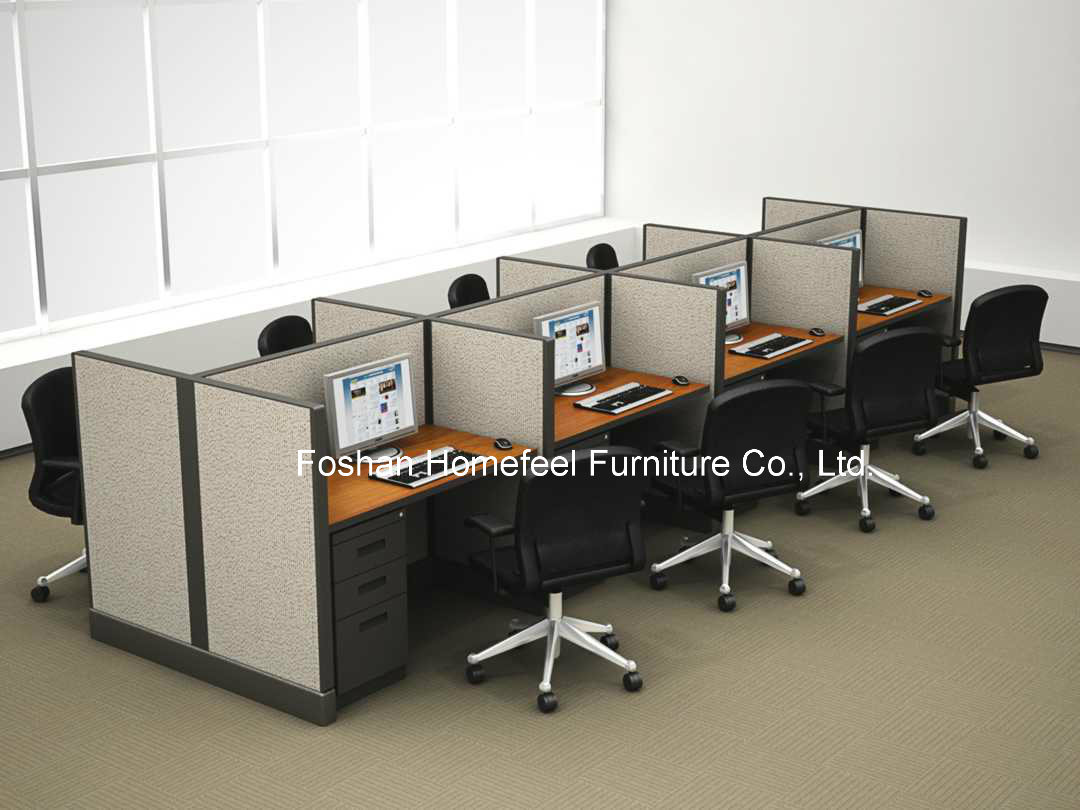 Call Center Computer Workstation Tables in Office Furniture (HF-GE01)