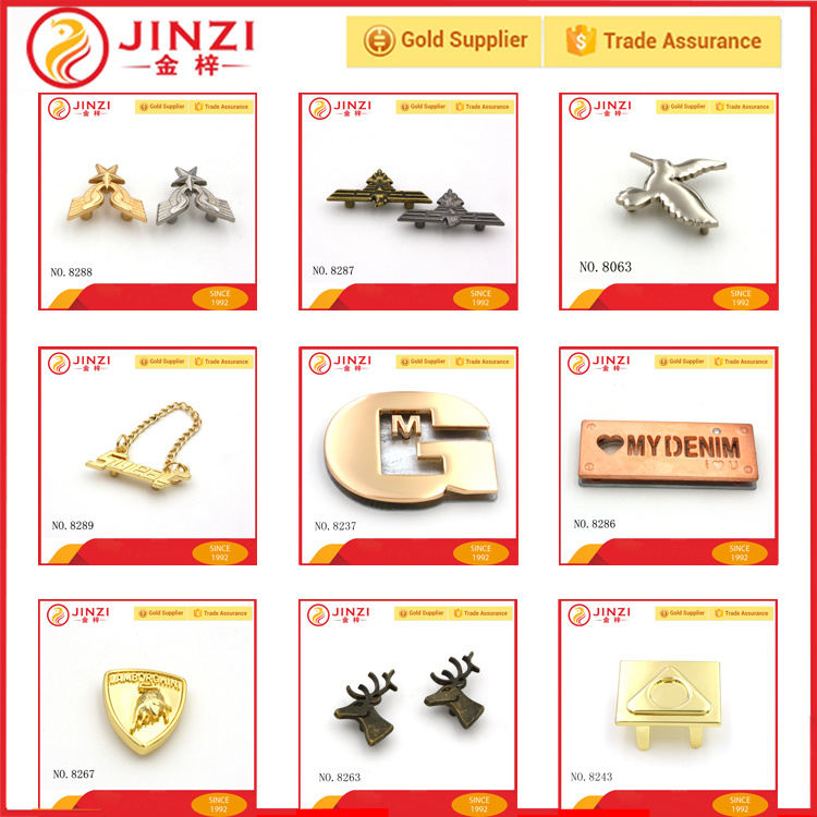 Jinzi 3D Metal Logo Metal Craft