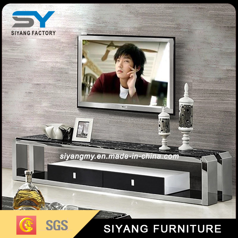 Mirror Furniture Plasma TV Cabinet with Show Case