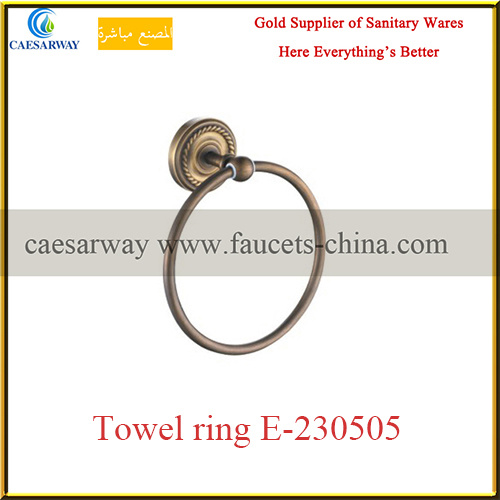 Sanitary Ware Bathroom Accessories Bronze Antique Towel Ring