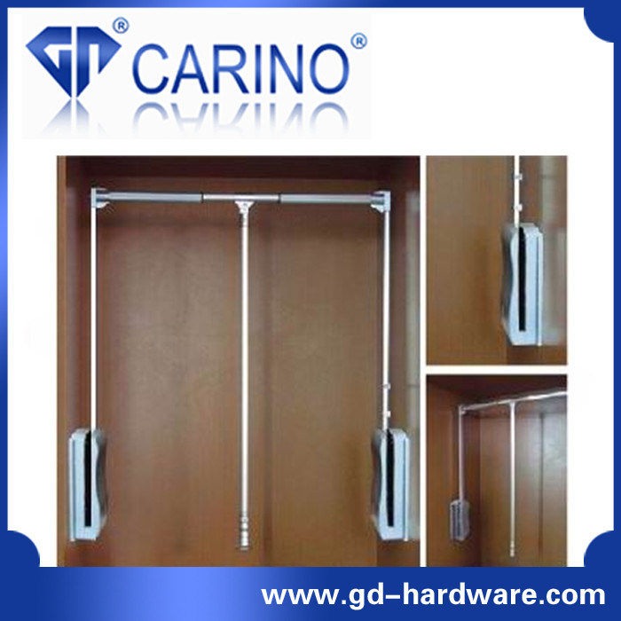 (W616) Wardrobe Lift Twin Arm Pull Down Wardrobe Cloth Lift