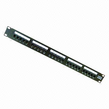 Voice 25 Ports Patch Panel, Fits 19-Inch Network Cabinet