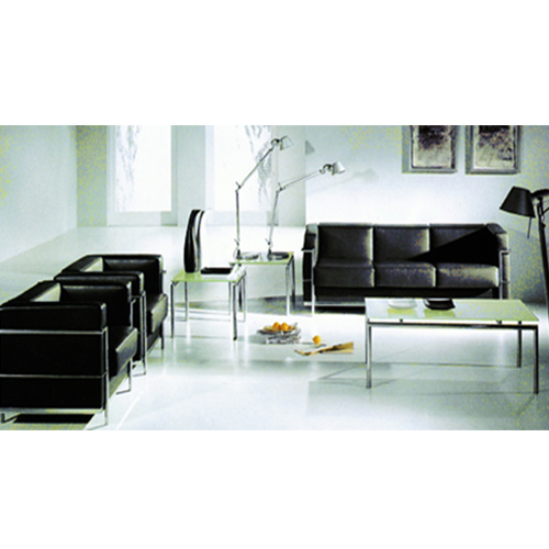 Elegant Office or Lobby or Lounge Area Leather Sofa (SF-1005)