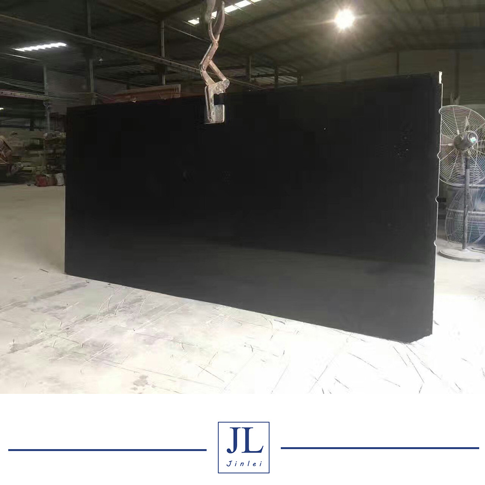 China Black Galaxy Granite Kitchen Countertop Mongolia Black Granite