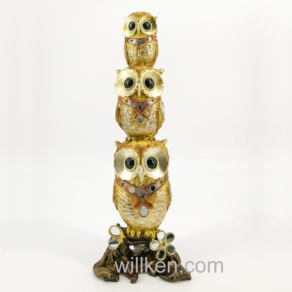 Hot Selling Resin Home/ Garden Decor Owl Sculpture