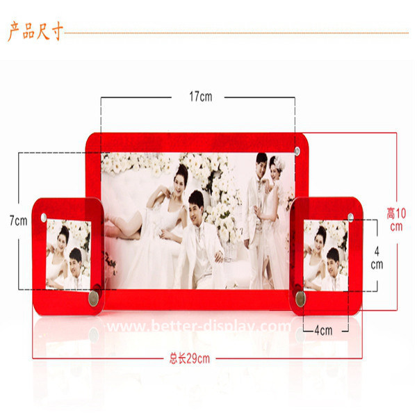 Acrylic Family Photo Frame Souvenir Photo Frame for Home Decoration