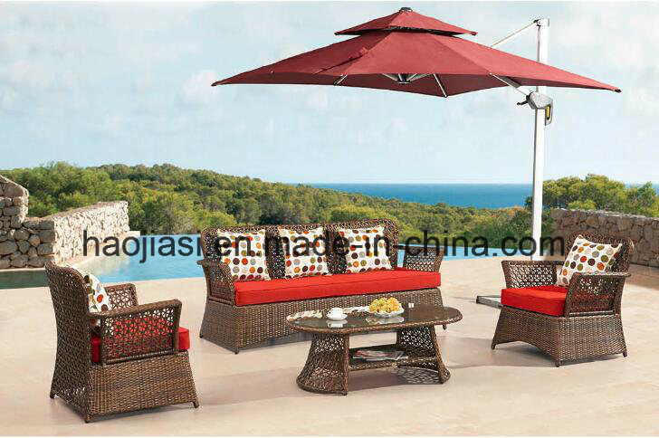 Outdoor /Rattan / Garden / Patio/ Hotel Furniture Rattan Sofa HS1638