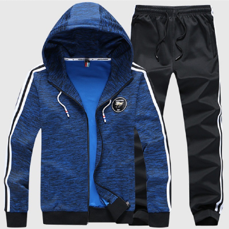 2017hot Sale Sport Training Soccer Football Fitness Running Tracksuit