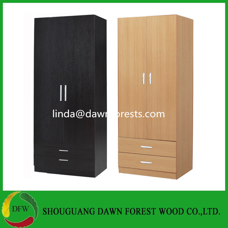 Customized Bedroom Wardrobe/Cloest with 2 Drawers