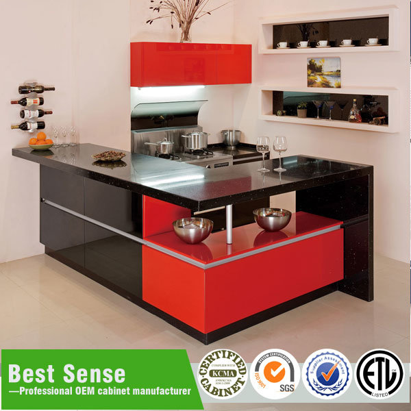 Guangzhou Modular Aluminium Glass Kitchen Cabinet