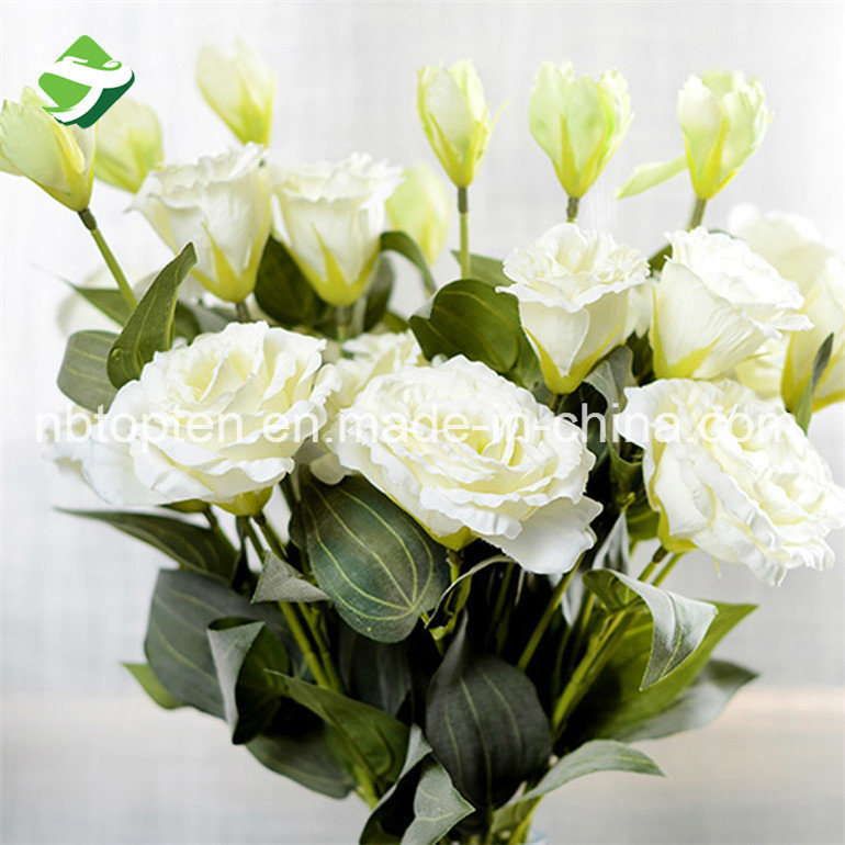 Eustoma Russellianum Artificial Flower Wholesale for Decoration