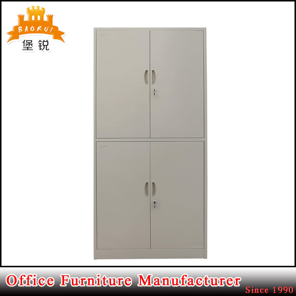 Two Section Steel File Cabinet for Office Use