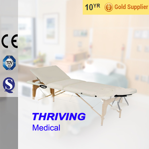 Thr-Wt006 Wooden Portable Massage Bed