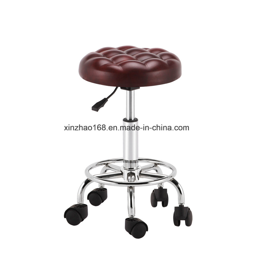 New Designed OEM Service PVC Swivel Bar Stool