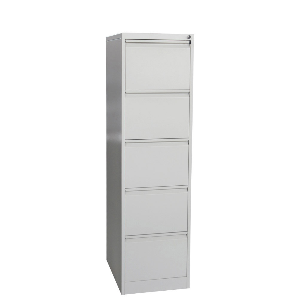 5 Drawers a Word Clasp Hands Metal Filing Cabinet