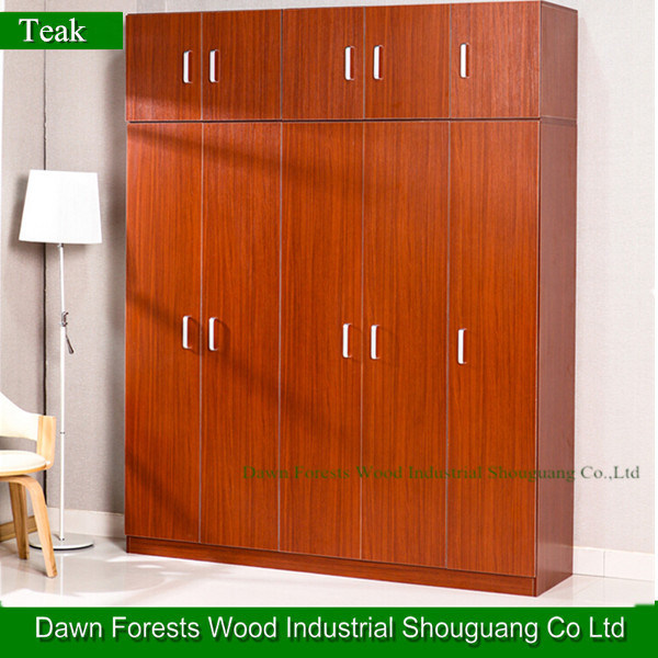 Furniture Parts Cheap Living Room Wooden 2 Doors Wardrobe