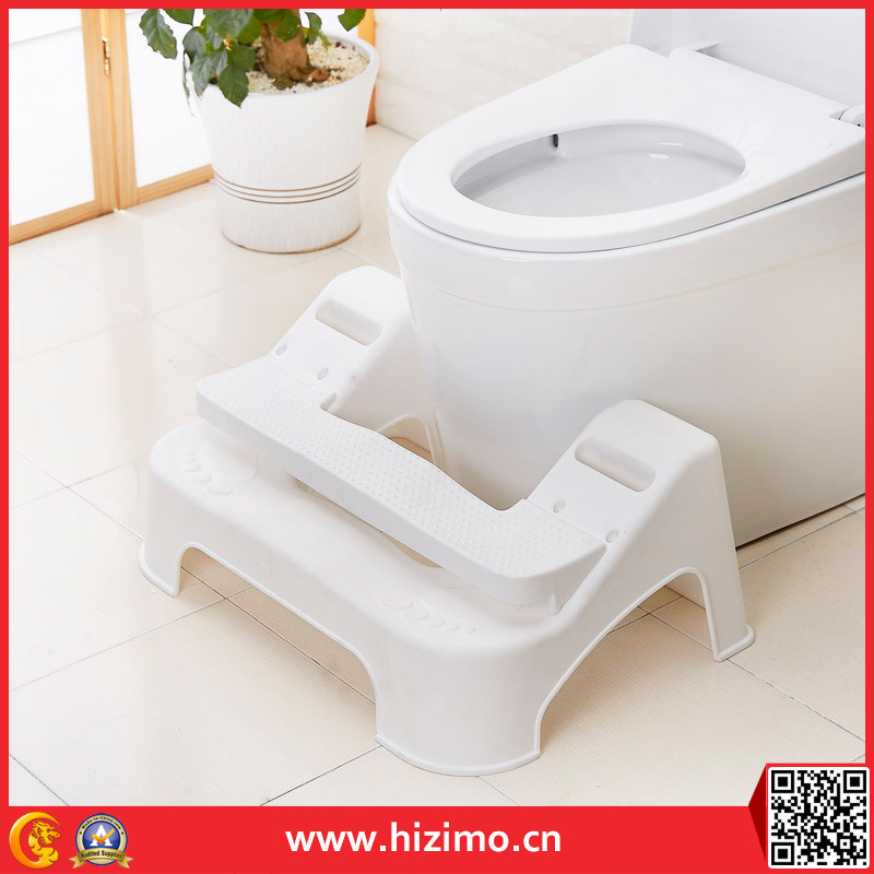 2017 Hot Sales Adjustable Plastic Toilet Foot Stool