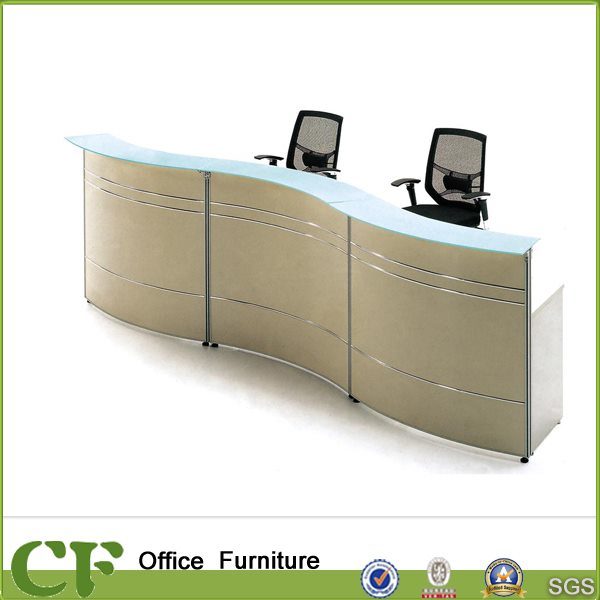 Receptionist Desk of Wave Shape (CD-85502)