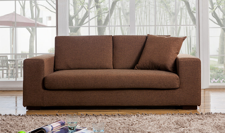 Home Furniture Wooden Fabric Sofa