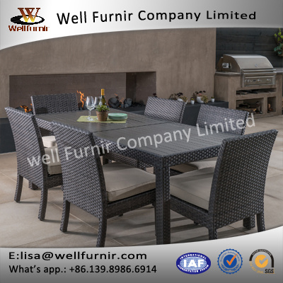 Well Furnir Wf-17121 Rattan 7PC Dining Set