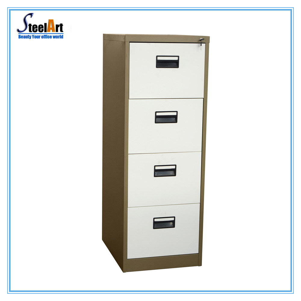 Office Vertical 4 Drawer Steel Filing Cabinet