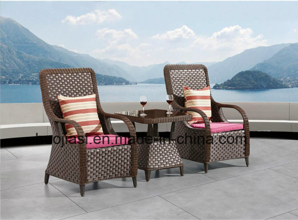 Outdoor /Rattan / Garden / Patio/ Hotel Furniture Rattan Chair & Table Set (HS1629LC &1629ET)