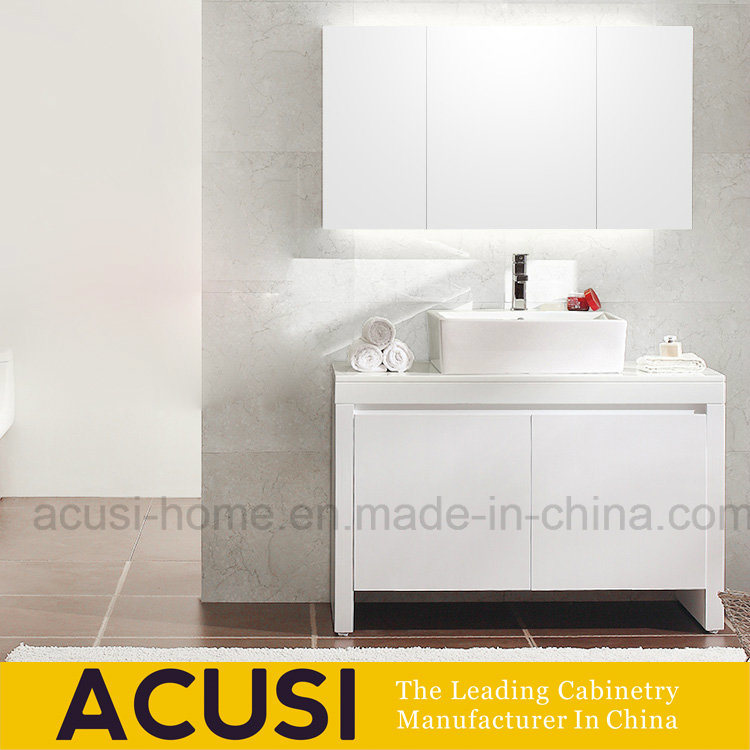 High End Lacquer Plwood MDF Bathroom Cabinet with Single Basin (ACS1-L59)