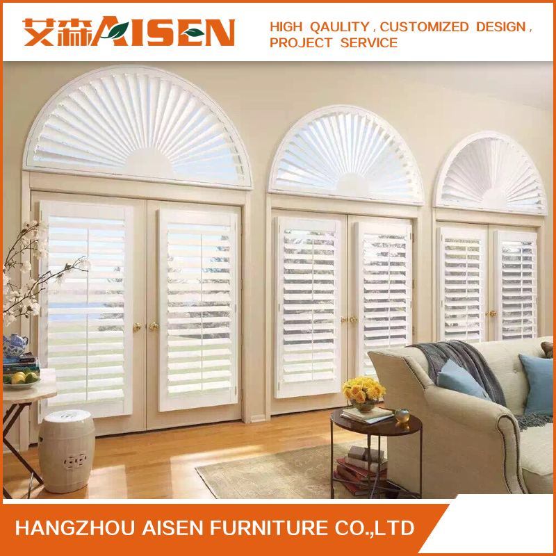 China Supply Interior Home Decor Basswood Plantation Shutter