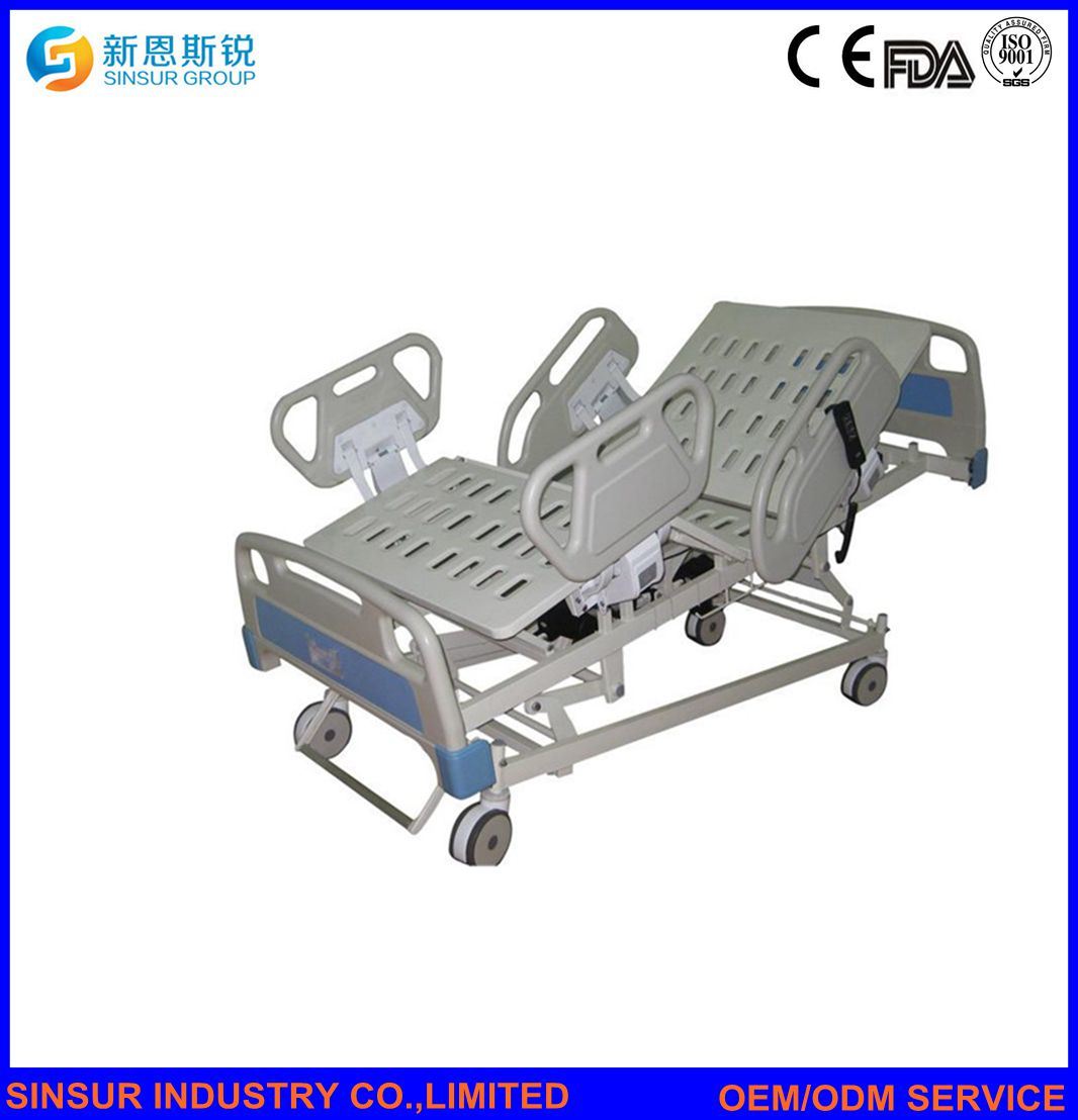 Hospital Ward/ICU Use Multifunction Adjustable Electric Medical Bed