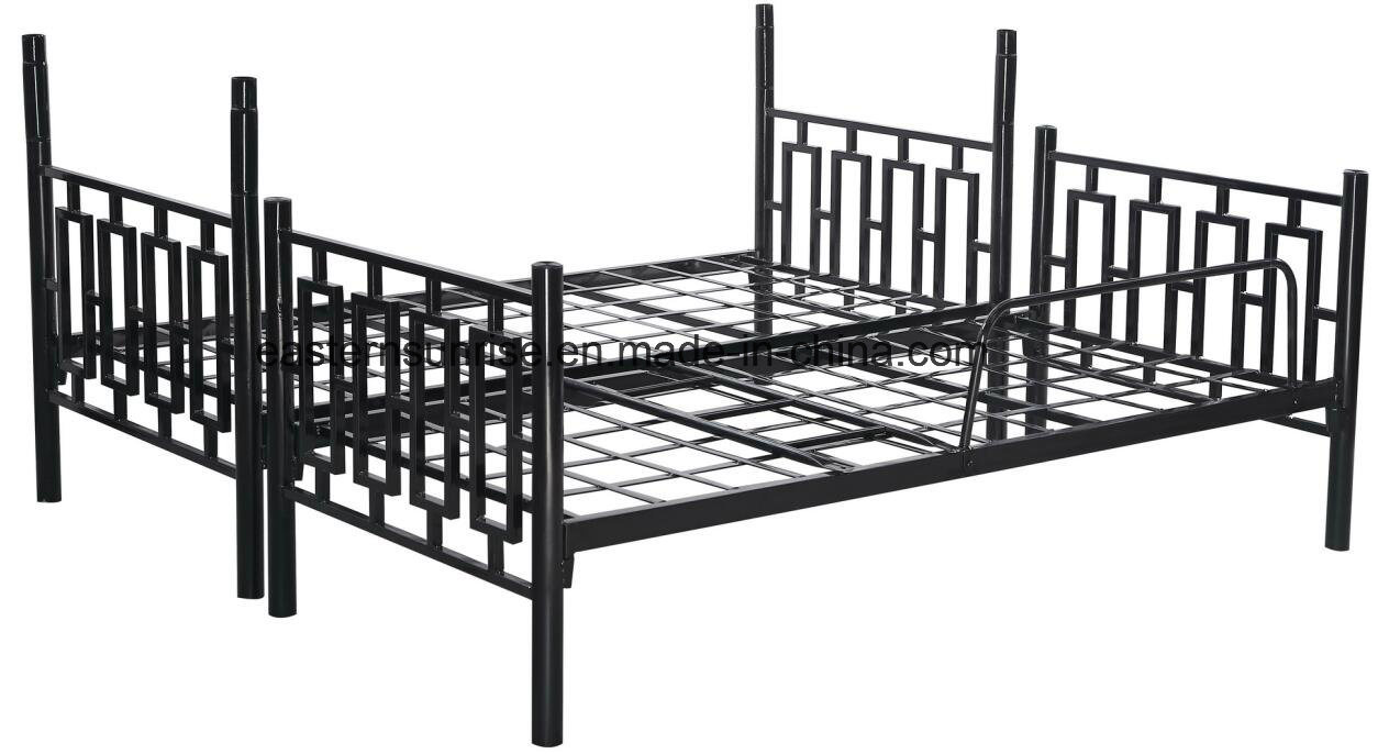 China Eastern Sunrise School Equipment Steel Double Bunk Bed