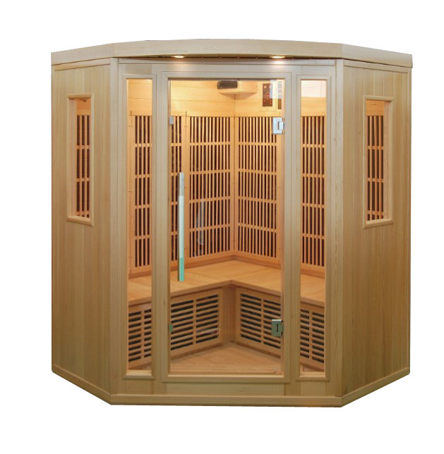 Candian Solid Wood Far Infrared Sauna Room with Carbon Heaters