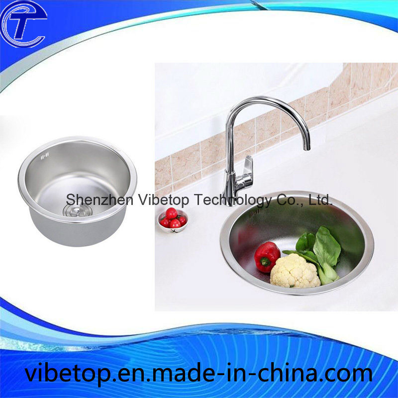 Customized Handmade Stainless Steel Kitchen Wash Sink