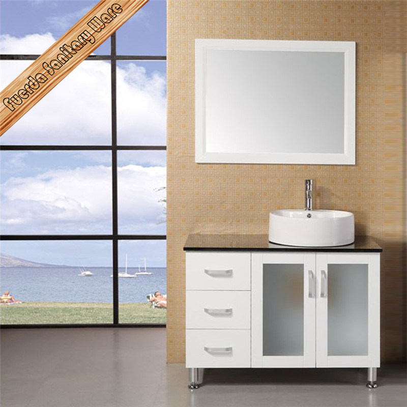 Fed-1877 Modern Solid Wood Bath Vanity Bath Cabinet