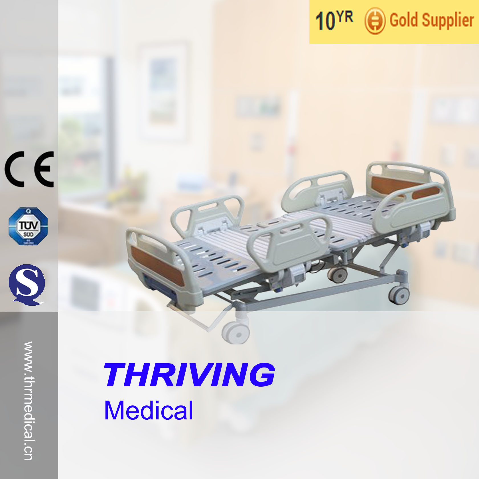 5-Function Electric Medical Bed (THR-EB525)