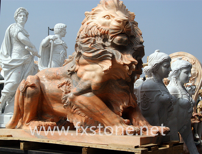 Marble Statue/Animal Statue/Garden Sculpture (BJ-FEIXIANG-0038)