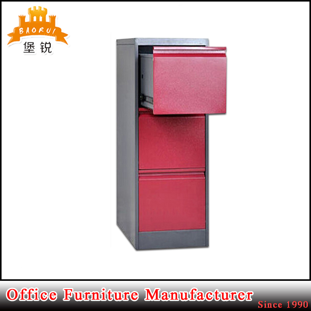 3 Drawer Metal Furniture Vertical Filing Storage Cabinet