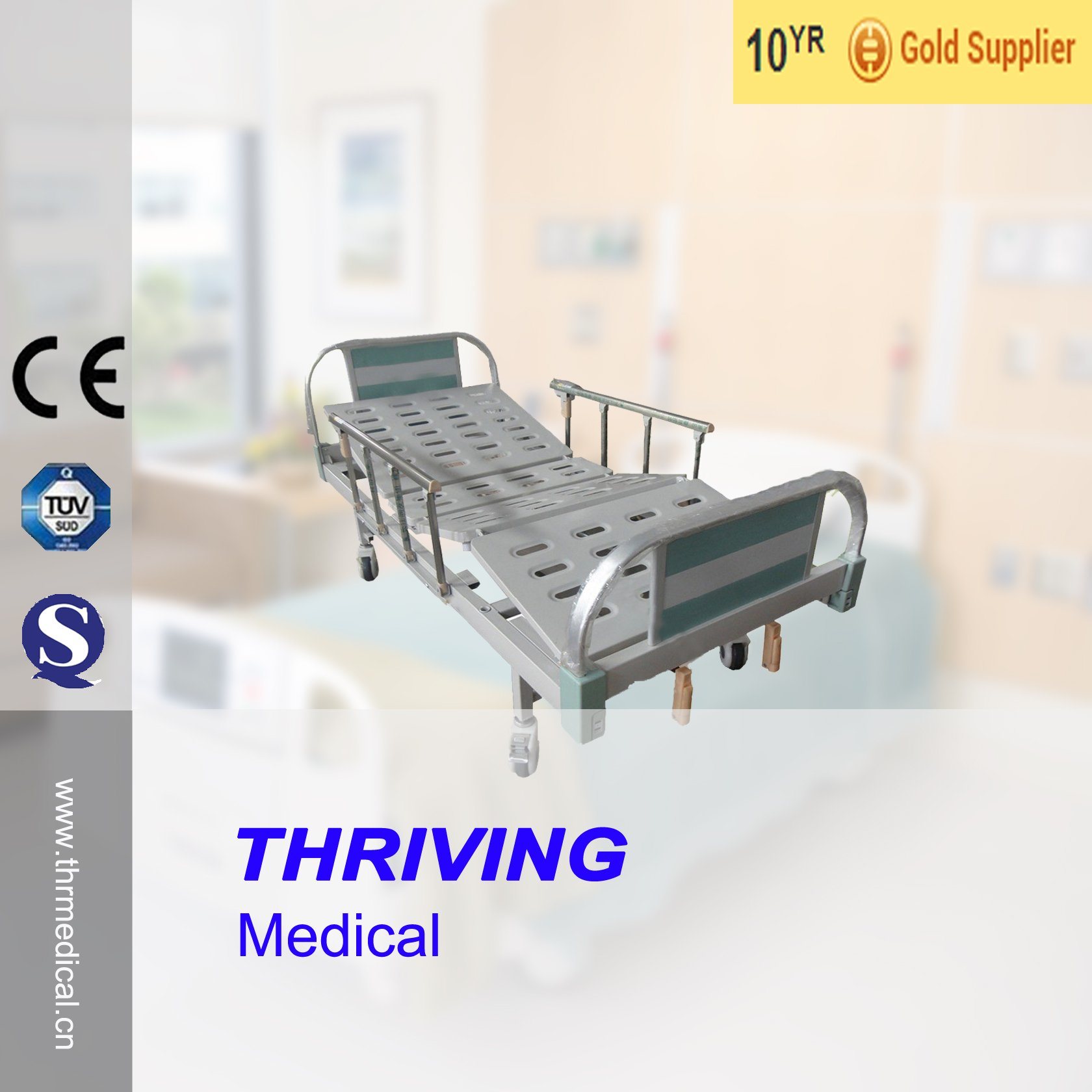 Thr-Eb327 Hospital 3 Function Electric Automatic Bed