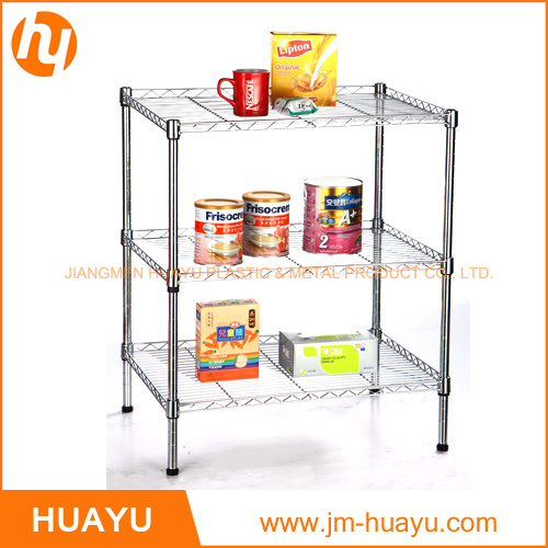 Three Tier Square Shape Display Rack