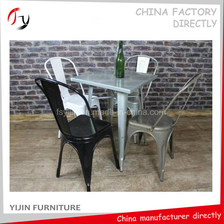 Chinese Yellow Durable Painting Banquet Steel Chair (TP-40)