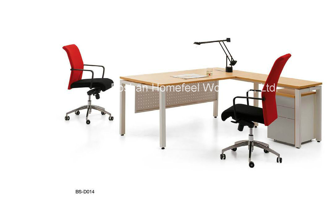 Wholesale Modern Manager Melamine Desk Office Table Design (BS-D014)