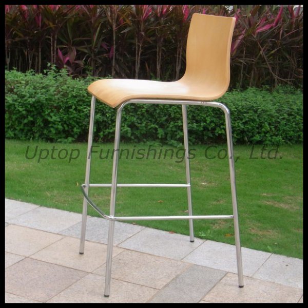 Restaurant Bar Furniture Plywood High Chair (SP-BBC215)