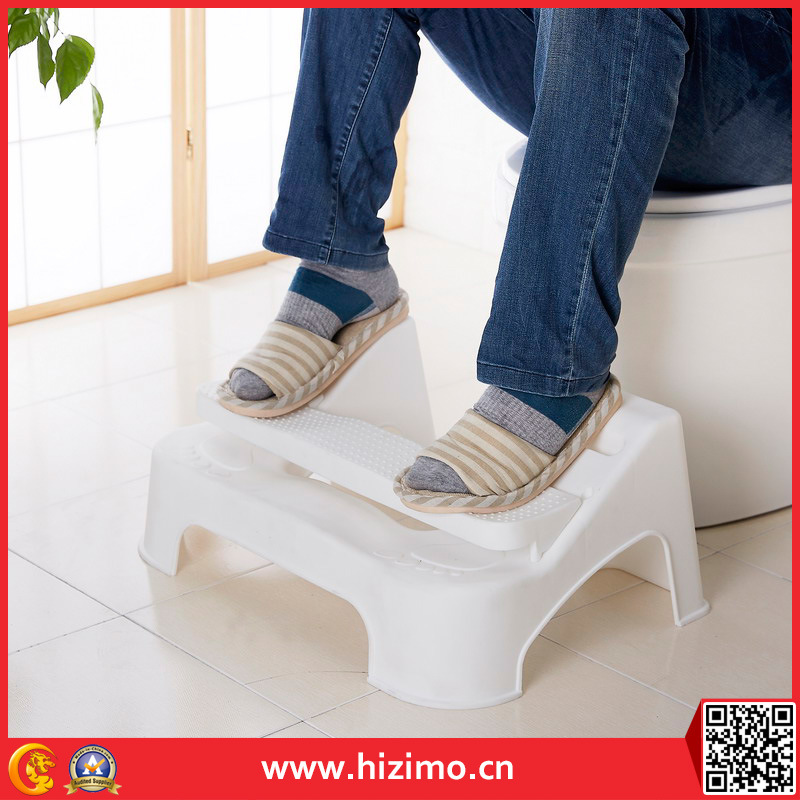 2017 New Design Adjustable Toilet Plastic Foot Stool