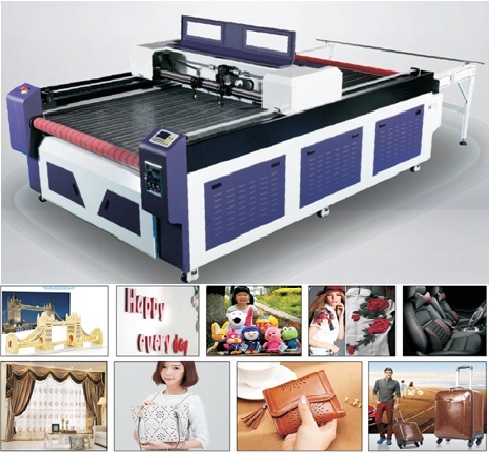 Automatic Non-Metal Material Large Size Laser Cutting Bed