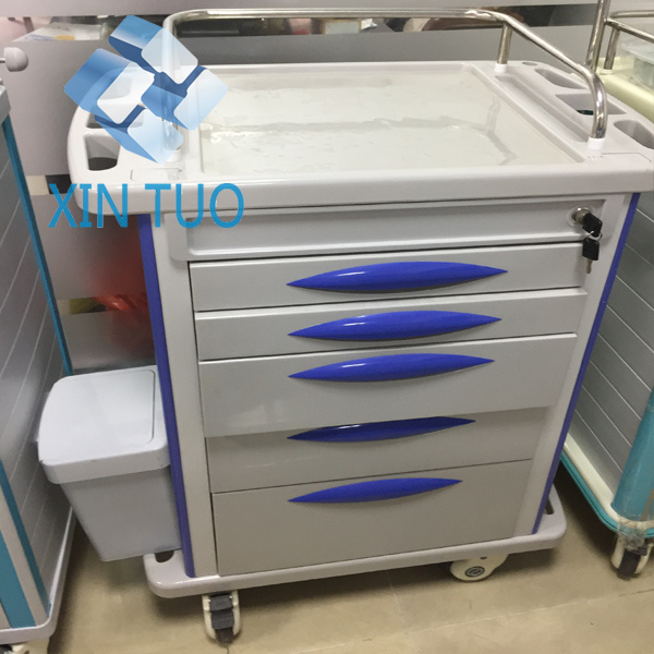 Factory Direct Price Cheap New Arrival Hospital Cart First-Aid Trolley