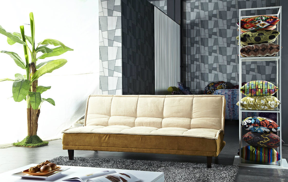 Two Seats Lying Sofa with Designed Cover