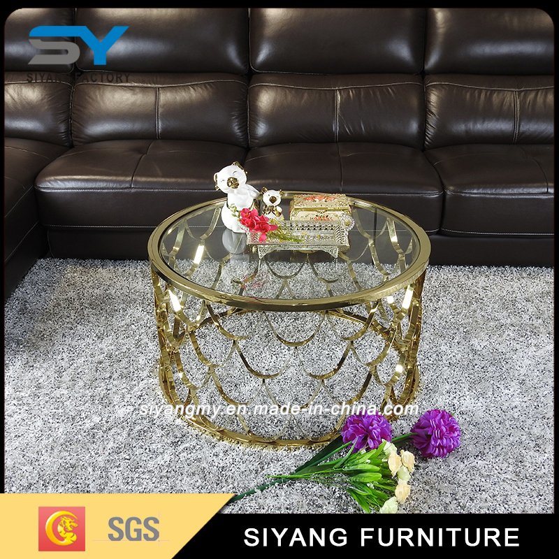 Living Room Furniture Modern Glass Coffee Table