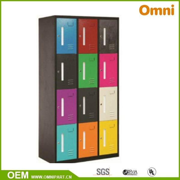 Clothes Locker Cabinet Steel Wardrobe (OMNI-XT-02)